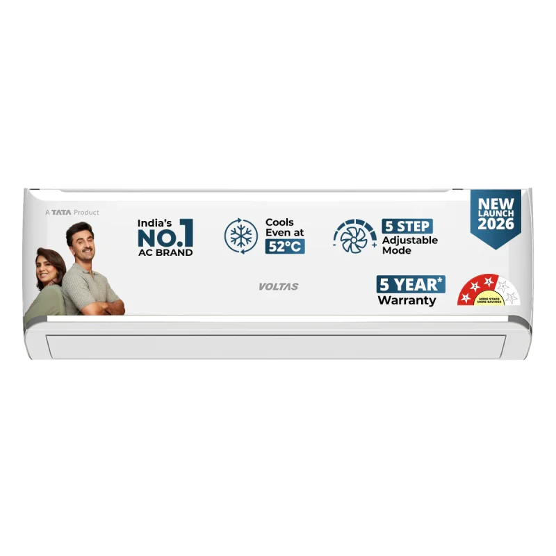 Voltas 1.5 Ton 3 Star Inverter Split AC White (183INV VECTRA ZEN SILVER)