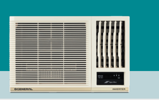 Ogeneral 0.8 Ton 2 Star Window Air Conditioner (AMGB09BAWA-B) NON INVERTER